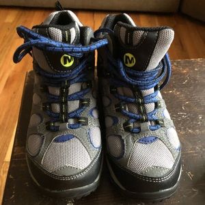 Merrell boys hiking boots